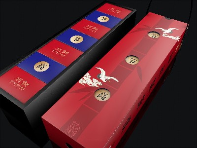 在山東做茶葉禮盒定制，淺談高級黑的應用一